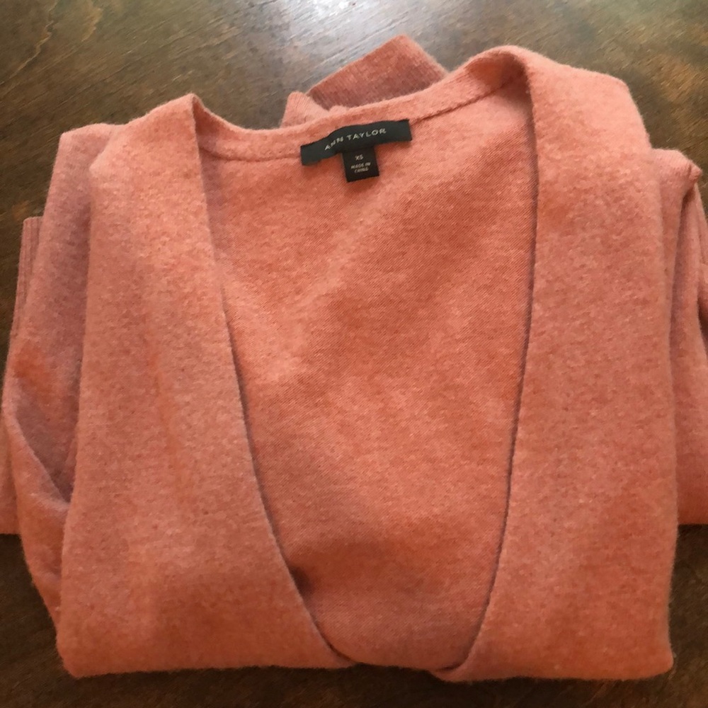 Ann Taylor duster cardigan